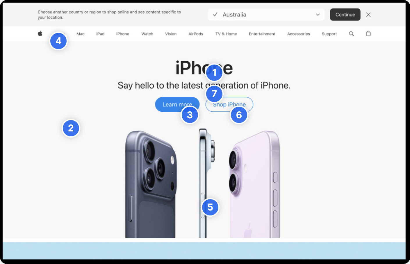 Gemini&rsquo;s analysis of the Apple home page
