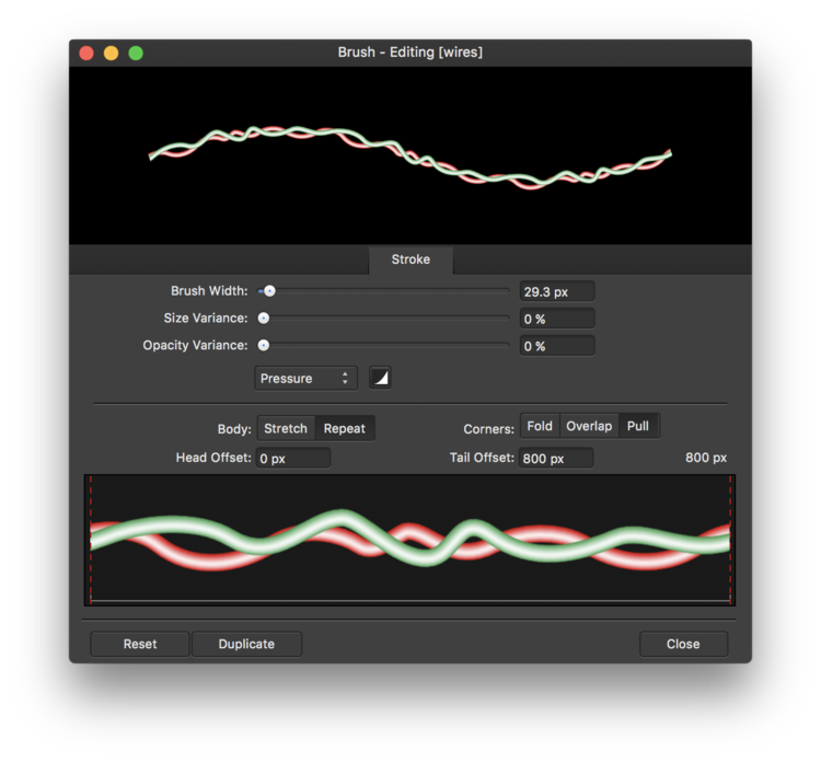  Editing the Brush Settings 