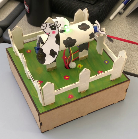 Cowterpillar robot